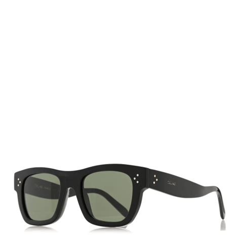 CELINE Acetate Rectangular Sunglasses CL4009IN 